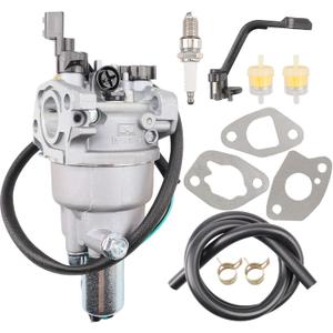 HUAYI Carburetor 76533 for Champion 4000W 4375W 4750W Dual Fuel Generator Model#100524 100628 100307 100397 100401 100456 100479 Replaces 27.131000.05, 27.131000.08, 27.131000.13