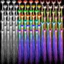 60 Pcs Halloween Lighted Hair Accessories LED Hair Clips Fiber Optic glow Hair Barrettes Bar Dancing Hairpin Multicolor Flash Barrettes Braid Extension Clips Dark Party Favors for Fairy Women Girls