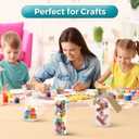 Jarsoph Mini Glass Bottles 24pc - 10ml Small Glass Jars with Cork Stoppers - Decorative Bottles for Spell Jars, Potion Bottles, Message in a Bottle, DIY Crafts, Party Favors, Weddings