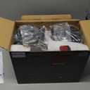 Black and Gold Battery Operated Wall Sconces Set of 2, Wireless Rechargeable Wall Light Fixtures for Home Decor, 12 RGB and 3CCT Dimmable Wall Lamps with Remote for Bedroom Living Room Hallway