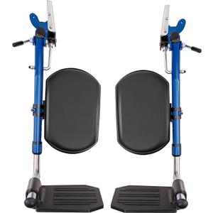 Wheelchair Lift Leg RestWheelchair Foot RestDrive Wheelchair Parts for Standard Wheelchairs 1Pair