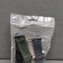 4 Pack Stretchy Nylon Solo Loop Bands Compatible with Apple Watch 49mm 46mm 45mm 44mm 42mm 41mm 40mm 38mm, Elastic Sport Strap for iWatch Ultra/2 Series 10 9 8 7 SE 6 5 4 3 2 1 women (Black/Starlight/Nude Pink/Smoke Violet)