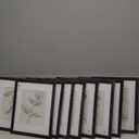 Eletecpro 11x14 Picture Frames Set of 9 Classic Gallery Wall Frame Set, Displays 8x10 Photos with Mat or 11x14 No Mat, Black Picture Frames Collage Wall Decor for Home Decor