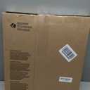 Bemis 500EC Durable Wood Toilet Seat with Easy Clean Hinges, Made in USA, Round, Biscuit