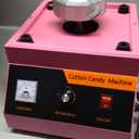 Cotton Candy Machine Commercial, 1000W Efficiently Cotton Candy Maker Machine with Stainless Steel Bowl, Sugar Scoop, Easy & Safe to Use, Candy Floss Maker for Kids, Home, Party, Birthday, Festival
