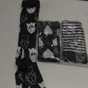 CHARMKING Compression Socks for Women & Men Circulation (3 Pairs) 15-20 mmHg is Best Support for Athletic Running Cycling (Large-X-Large, 15 White/Black/Black)