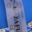 ZAFUL Women's Triangle Bikini Floral String Bikini Set Two Piece Swimsuit Bathing Suits (Medium, 2-ocean Blue)