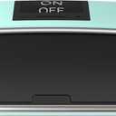 iGuerburn Simple Music Player for Dementia Elderly Seniors Easy MP3 Player as Alzheimers Dementia Visually Impaired Patients Product Gift One-Touch Controls ON/Off Retro Music Box (Cyan)