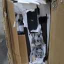 Rolanstar Full Bed Frame with Headboard, Bed Frame Full with LED Lights, Camas Full Size Bed with Charging Station, Solid Metal Slats, Noise Free, No Box Spring Needed, Black