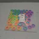 KLT Fidget Toys Bulk for Kids: 50 Pack Texture Spinner Rings - Bulk Fidgets for Students Classroom Prizes - Quiet Sensory for Autism Stress Relief - Goodie Bags Stuffers for Party Favors