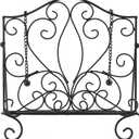 Metal Cookbook Holder Recipe Book Stand for Kitchen, Vintage Scrollwork