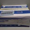 Ceiling Fans with Lights, 52 Inch Flush Mount Ceiling Fan with Light and Remote, Low Profile Black Ceiling Fan for Bedroom Living Room, Quiet DC Motor, Reversible, Dimmable LED, Black