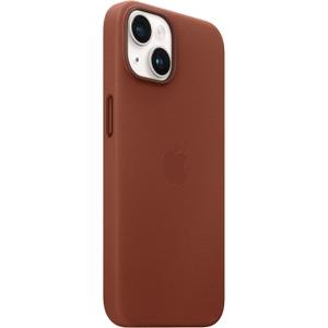 Apple iPhone 14 Plus Leather Case with MagSafe - Umber