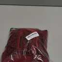 Wenrine Women's Mesh Long Sleeve Square Neck Ruched Party Club Cocktail Bodycon Mini Dress (Burgundy Red, Small)