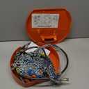 Snow Chains for Car,SUV,Truck and Pickup,Universal Emergency Tire chains,Set of 2 (SP1553)