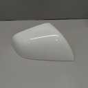 Jaronx Compatible with Tesla Model X Mirror Cover Replacement 2016-2025, Right Passenger Side Clip-on Rear View Mirror Cover Cap for Tesla Model X Accessories 1054431-11-D (White)