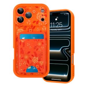 Marphe Wallet Case Compatible with iPhone 17 Pro Max 6.9 in, Cute Floral