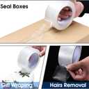 Pacific Mailer Clear Packing Tape, Packaging Tape for Shipping Packaging Moving Sealing, 3 Inch Wide, 2.0mil Thickness, 110 Yard Per Roll [Pack of 12 Rolls]