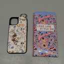 Petitian for iPhone 14 Plus Case with Wallet  Women Girls Cute Girly Aesthetic Unique Design Leather Credit Card Holder Cardholder Stand Wristband for iPhone 14 Plus, Vin Flower