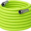 Flexzilla Garden Hose 5/8 in. x 100 ft., Lightweight All-Weather Water Hose, Durable and Flexible, Leak-Free Connections (Chartreuse)