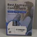 Foot and Calf Stretcher-Stretching Strap For Plantar Fasciitis, Heel Spurs, Foot Drop, Achilles Tendonitis & Hamstring. Yoga Foot & Leg Stretch Strap. (Red)