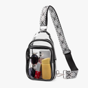CLUCI Clear Bag for Stadium Events, Clear Crossbody Bag Purses for women stadium Transparent, Concerts Sports