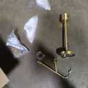 Crystop Gold dining room lighting fixtures over table, 6 Lights Mid Century Modern Brass Sputnik Chandeliers Ceiling Light, Sputnik Light Fixture Dining Room Chandelier D17.7 x H16.9