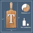 Barnyard Designs Hanging Eat Sign for Kitchen Wall Decor - Kitchen Wall Art Decor 6" x 15", Farmhouse Decorations for Wall, Rustic Eat Signs for Dining Room, Multicolor