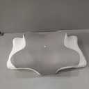 Memory Foam Pillows, Cervical Pillow for Neck and Shoulder Pain Relief, Ergonomic Contour Bed Pillow, Soft for Side Sleep Stomach Sleeping and Back Sleeper-Queen Size&White