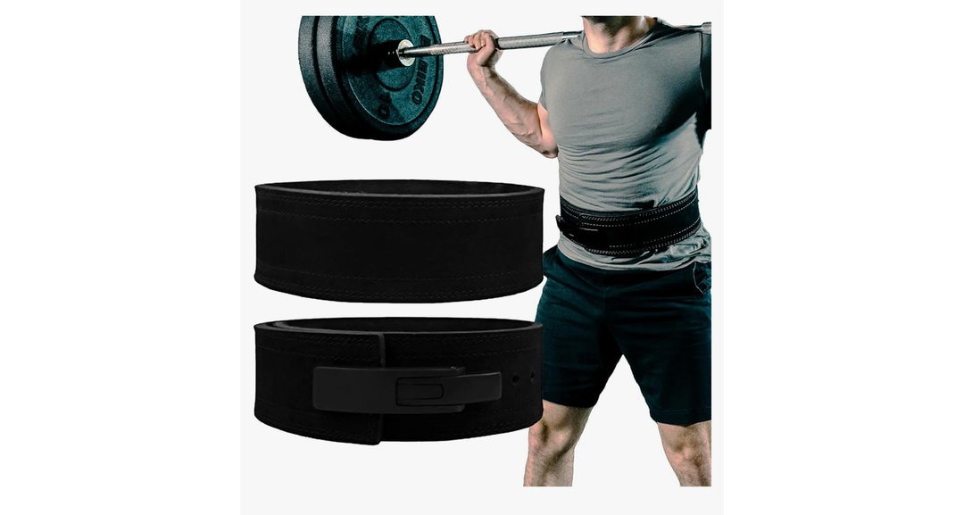 Hawk Sports Weightlifting Belt for Men and Women, Black 10mm Thick, 4-Inch Wide Lever Belt for Safely Increasing Weight and Lifting Power for Deadlifts, Squats, and Other Workouts Size M