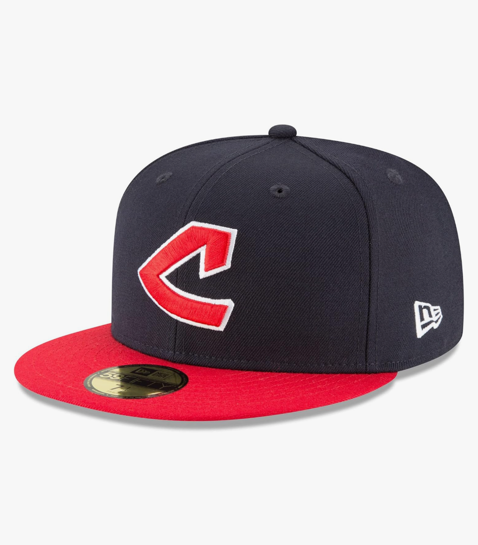 New Era Mens New York Yankees MLB Authentic Collection 59FIFTY Cap, Adult,   Scarlet,Cleveland Guardians Navy Red Cooperstown