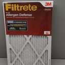 Filtrete 16x25x1 Air Filter, MERV 11, MPR 1000, Allergens & Pet Dander, 3-Month AC and Furnace Filters, Cleaner Air, Reliable Airflow, 2 HVAC Filters (Actual Size 15.68 x 24.68 x 0.81 in)