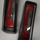 Rear Fender Light Saddlebag Side Light for Road Glide Street Glide 2024, Smoked Auxiliary LED Run Brake Turn Lamps Lights for Harley Road Glide Street Glide 2024-2025 & CVO 2023-2025
