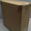 10" Large White Ruffle Lotus Design with Gold Trim Ceramic Fruit Bowl, Decorative Leaf Floral Bowl for Coffee Table Kitchen Counter and Home Decor Approx Capacity 45 fl oz