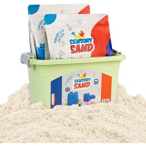 Sensory Sand White Sand Bulk Refill 10 Pounds of White