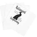 SharkBliss Funny Retirement Quotes Cocktail Napkins, 100 Pack Retirement Is Not The End Of The Road It Is The Begining Of The Open Highway Cocktail Napkins 2-Ply, 5x5" (Retirement Is Not End Of Road)