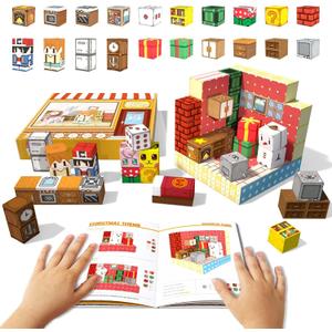 Multiple Styles Magnetic Blocks, Magnetic Cubes Travel Set Kids Ages 4-8 8-12, Magnet Building Blocks Sensory Montessori STEM Kids Toys for 3 4 5 6 7 8 Year Old Girls Birthday Gifts