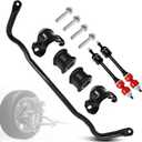 55398938AC Front Stabilizer Bar Kit And K80894 Sway Bar Links Front Sway with PU Bushing Fit for 2009-2010 Dodge Ram 1500, 2011-2018 Ram 1500, 2019-2022 Ram 1500 Classic, OE#55398938AB