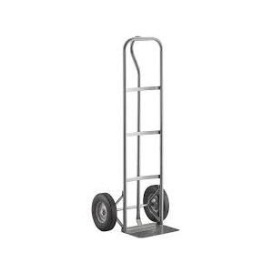 Steel Pneumatic Hand Truck Dolly - Tires, Powder -  Grey Dolly 50"x14"