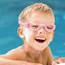 Aegend Swim Goggles for Kids Youth 3-14 Anti-Fog Anti-UV Comfort Fit Goggles for Swimming (Pink)