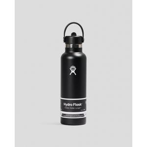 Hydro Flask Water Bottle - Insulated Stainless Steel - Non Spill, Leakproof in 24 Oz Black