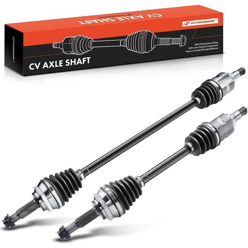 A-Premium Set of 2 Front CV Axle Shaft Assembly | Compatible with Toyota Corolla 2009-2018, Matrix 03-08 Manual, Matrix 09-13 & Pontiac Vibe 03-08 Manual, Vibe 09-10, L4 1.8L