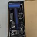 Hair Dryer,110000 RPM High-Speed Brushless Motor for Fast Drying with HD Digital Display, Low Noise Compact Hair Blow Dryer for Curly Hair for Home Travel Salon #201 Purple Blue