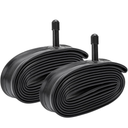 2-PCS 24" Heavy Duty Bike Tire Tubes 24x1.75/2.25 AV32MM Schrader Valve 45/57-507 Inner Tubes Compatible with 24 x 1.75 24x1.95 24x2.10 24x2.125 24 x 2.25 Cruisers, MTB, Gravel, City Bike Tire Tubes