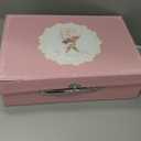 Wooden Tea Party Set for Little Girls, Toddler Girl Gifts Princess Tea Time Toys, Wooden Tea Set Tray Cake Dessert, Kids Kitchen Pretend Play, Birthday for Girls Age 2-5 Years Old