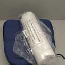 AAAAAcessories D-Shaped Chair Cushions, 2" Thick Dining Chair Pads with Ties and Removable, Machine-Washable Cover, 17" x 16", Set of 4, Blue