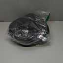 MLVOC Neck Pillow for Traveling, Upgraded 100% Pure Memory Foam Travel Neck Pillow for Airplane Flight Sleep, Breathable & Machine Washable Cover, Travel Kit with 3D Eye Mask, Earplugs & Bag, Black