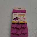 LET'S FLAMINGLE Silicone Ice Mold Trays 2 Pack Makes 30 Total ...