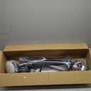 Haipeel Ceiling Fans with Lights, 60 Inch Solid Wood Black Ceiling Fans with Lights and Remote Control for Outdoor Ceiling Fan with Light Propeller for Porch Farmhouse, DC ETL Listed, Matte Black