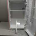 Frigidaire EFR376 Retro Bar Fridge Refrigerator with Side Bottle Opener, 3.2 cu. Ft, Pink/Coral